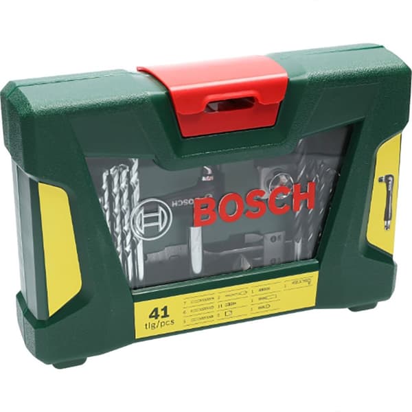 Bosch Professional Sæt Med Bor Og Spidser V-line 41tin 41 Enheder Sort,Søvfarvet