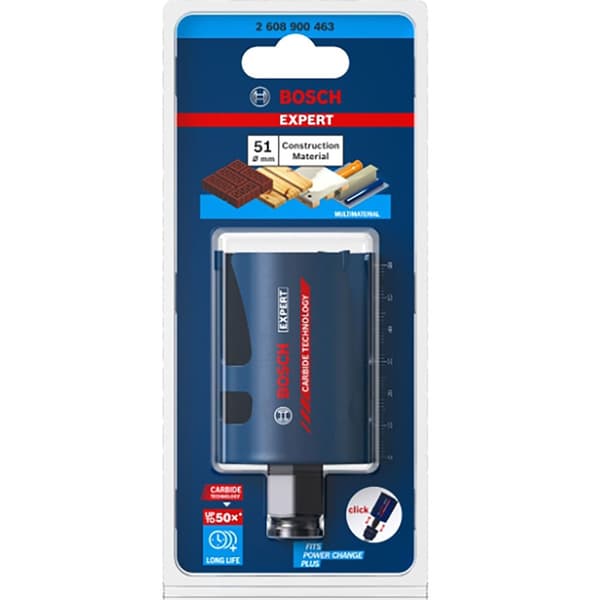 Bosch Professional Sierra Krone Expert Construction Material Power Change 51 Mm Transparent