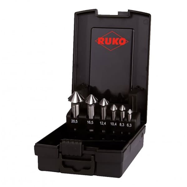 Ruko Ultimatecut 4s Hss Koniska Försänkningssats 6 Bitar