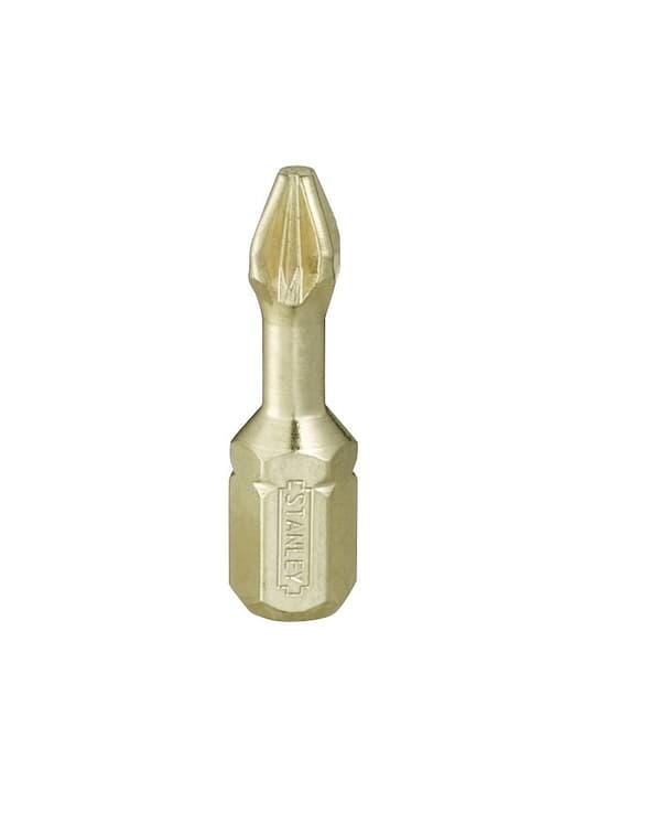 KLING PZ2 x 25 mm (6 stk) TIN TORSION EKSTRA HÅRD STANLEY