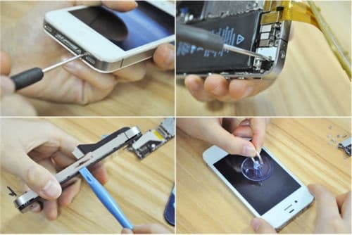 25-Delars Mini Verktygsset m Magnet för Glasögon Klockor Datorer Mobiler Smycken