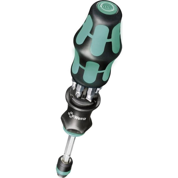 Wera KK 20 Verkstad Magasin-skruvmejsel 1/4 DIN 3126, DIN ISO 1173