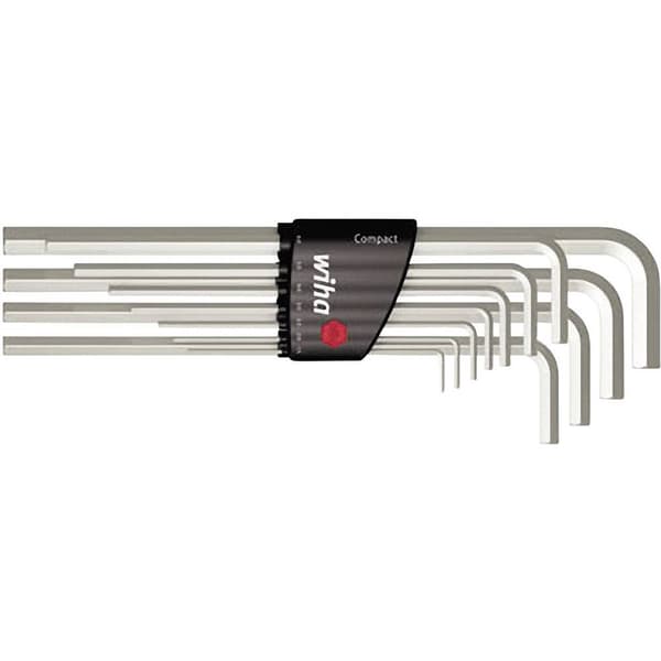Wiha Inner-sexkantig Vinkelskruvmejselset 1.5 mm, 2 mm, 2.5 mm, 3 mm, 4 mm, 5 mm, 6 mm, 7 mm, 8 mm, 9 mm, 10 mm 11 dela