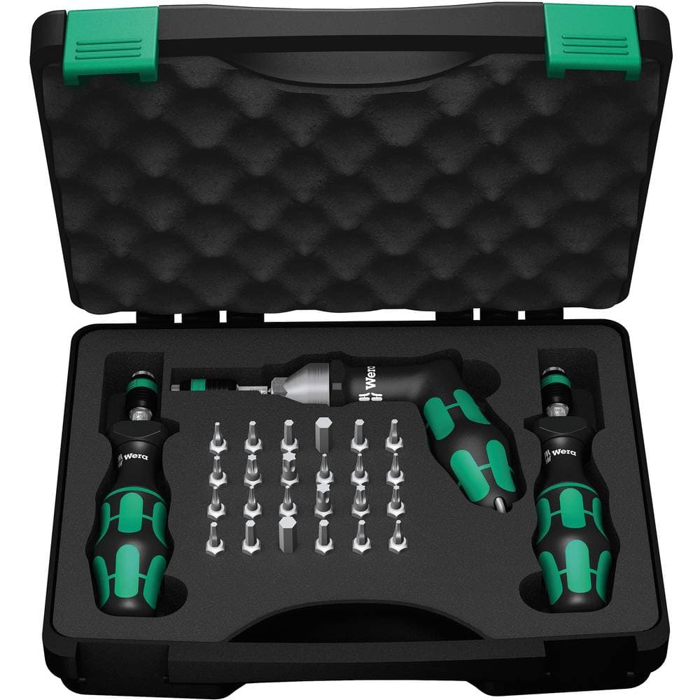 Verkstad Vridmomentskruvmejsel-set 27 delar Wera 7440/41/42 0.3 - 6 Nm