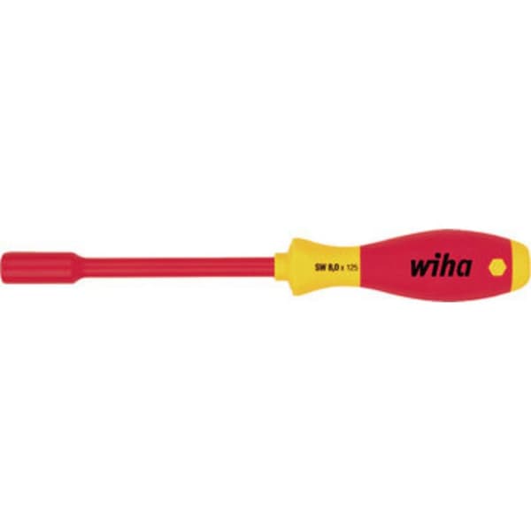 VDE Hylsskruvmejsel Wiha Nyckelvidd (metrisk): 7 mm Klinglängd: 125 mm