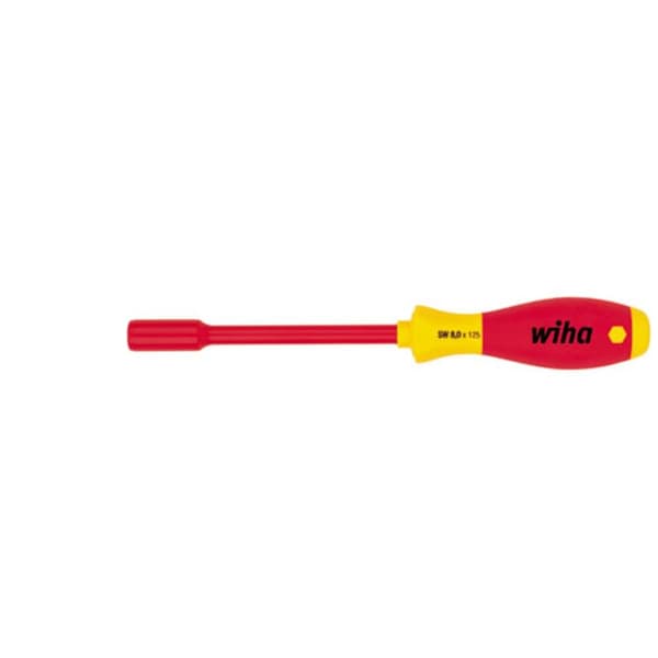 VDE Hylsskruvmejsel Wiha Nyckelvidd (metrisk): 7 mm Klinglängd: 125 mm