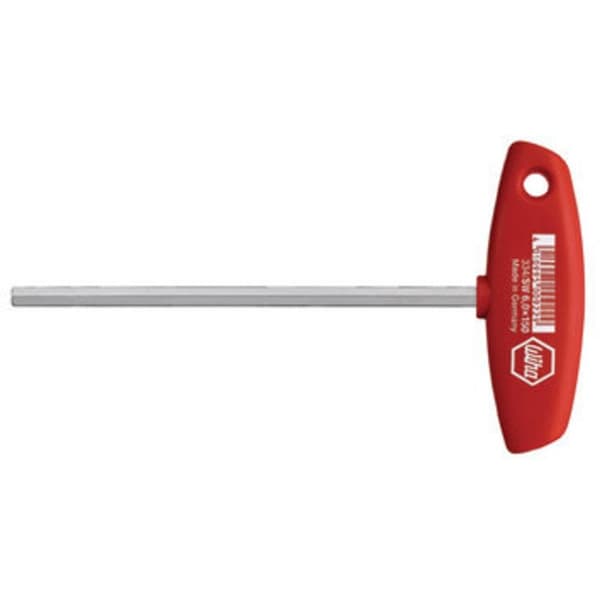 Wiha Verkstad Insexnyckel-skruvmejsel Nyckelvidd (metrisk): 4 mm Klinglängd: 350 mm Mått - Längd: 382 mm