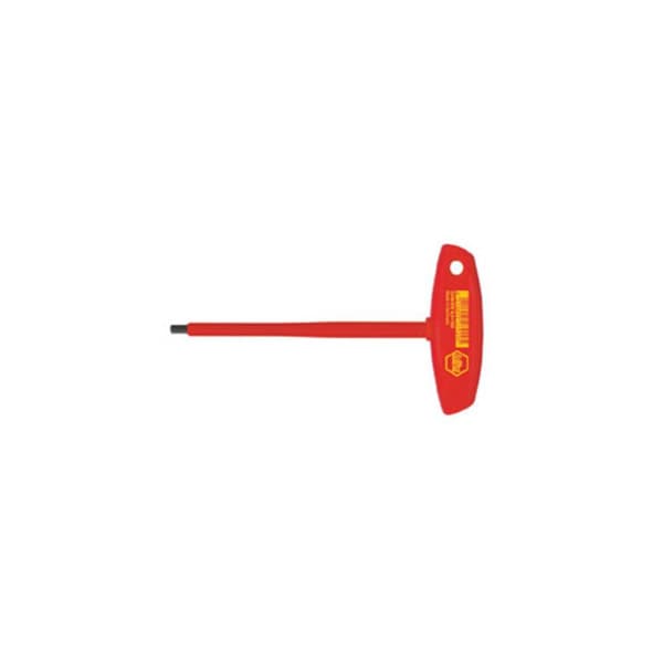 Wiha VDE Insexnyckel-skruvmejsel Nyckelvidd (metrisk): 6 mm Klinglängd: 150 mm Mått - Längd: 182 mm