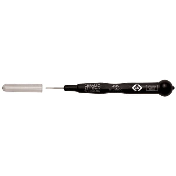 C.K ESD Spårskruvmejsel Klingbredd: 0.9 mm Klinglängd: 15 mm