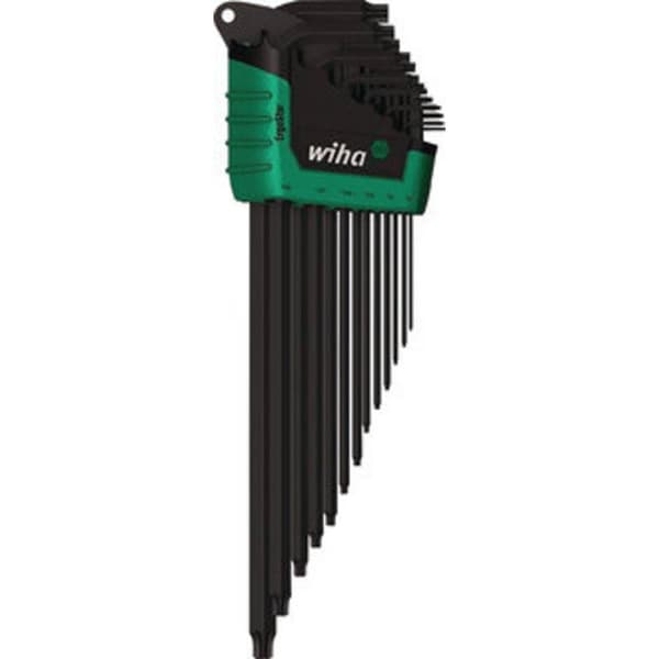 Wiha Inner-TORX Vinkelskruvmejselset T 5, T 6, T 7, T 8, T 9, T 10, T 15, T 20, T 25, T 27, T 30, T 40, T 45 13 delar