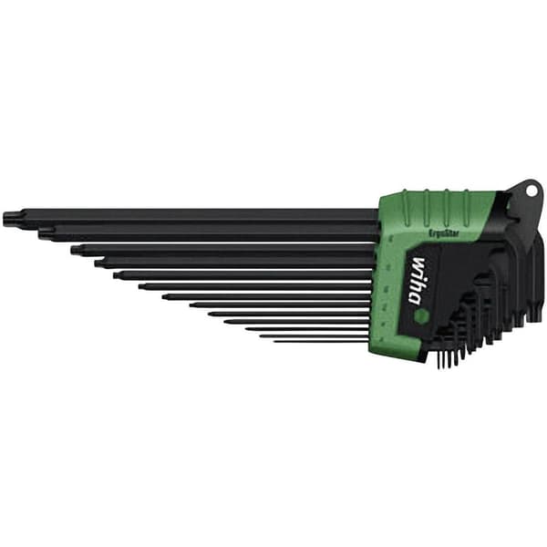 Wiha Inner-TORX Vinkelskruvmejselset T 5, T 6, T 7, T 8, T 9, T 10, T 15, T 20, T 25, T 27, T 30, T 40, T 45 13 delar