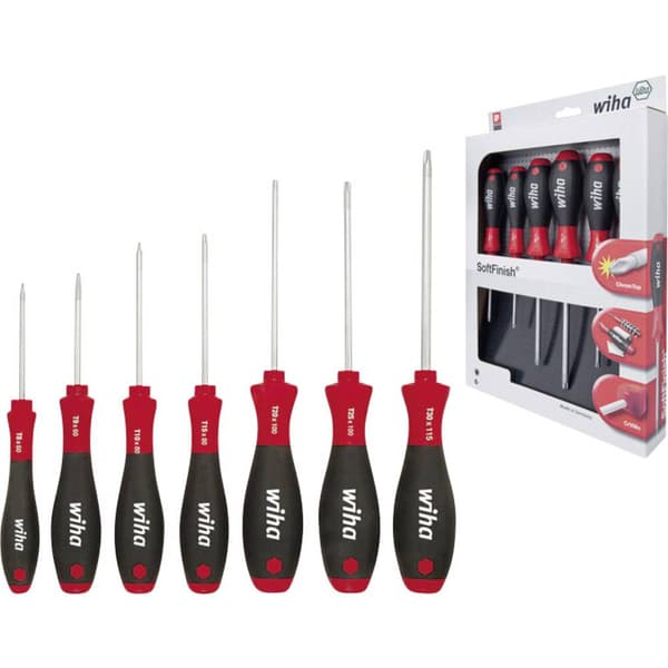Wiha Skruvmejsel set Verkstad 7 delar Inner-TORX