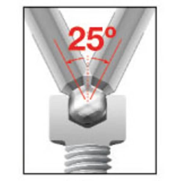 Wiha Inner-sexkantig Vinkelskruvmejselset 1.5 mm, 2 mm, 2.5 mm, 3 mm, 4 mm, 5 mm, 6 mm, 8 mm, 10 mm 9 delar