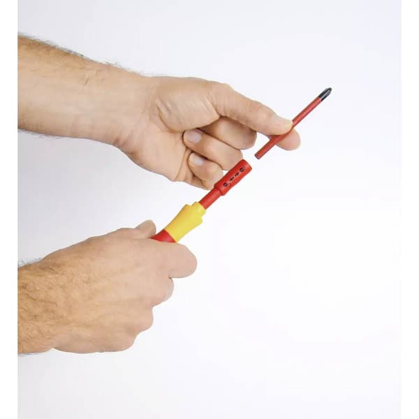 Wiha Utbytbara blad set 16 delar Spår, Stjärnspår Phillips, Stjärnspår Pozidriv, Plus/Minus, Inner-TORX VDE