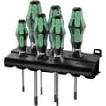 Miniatyrbild 1 av 4: Wera 367/6 TORX® HF Skruvmejsel set Verkstad 6 delar Inner-TORX