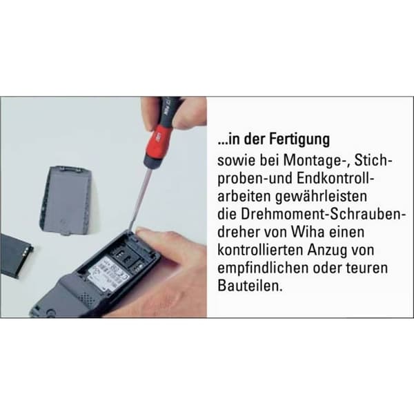 Wiha Vridmomentskruvmejsel Verkstad 0.4 - 1 Nm DIN EN ISO 6789, DIN EN 26789