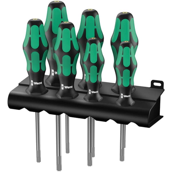 Wera 367/7 TORX® HF Skruvmejsel set Verkstad 7 delar TORX