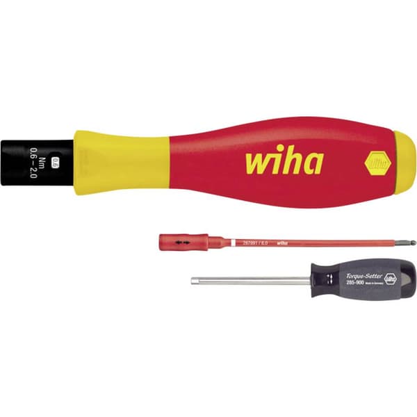 Wiha Vridmomentskruvmejsel VDE 2 - 7 Nm DIN EN 60900, DIN EN ISO 6789, DIN EN 26789