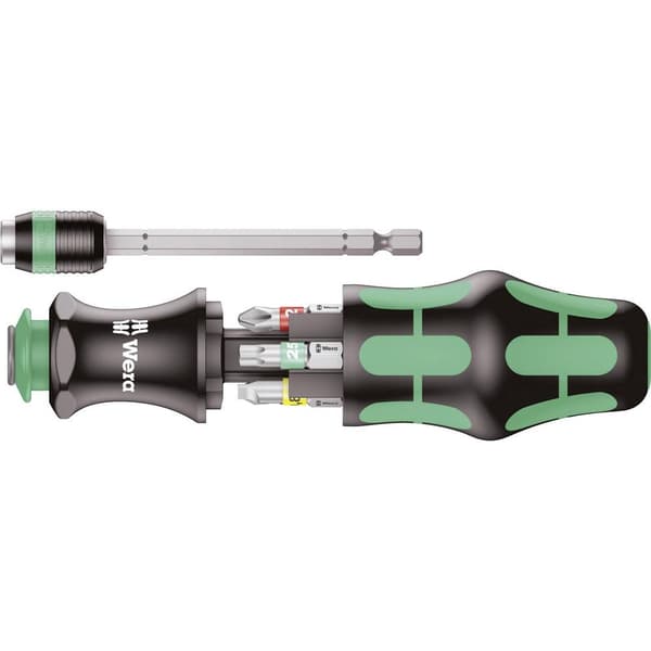 Wera Kraftform Kompakt 20 Tool Finder 1 Verkstad Magasin-skruvmejsel 1/4 DIN ISO 1173