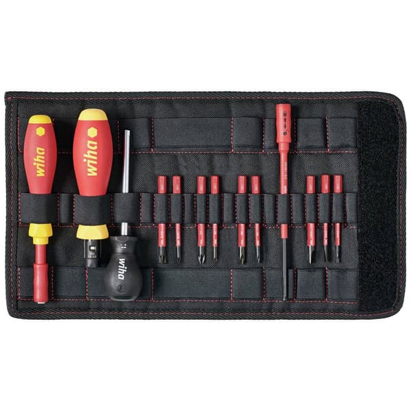 Wiha Vridmomentskruvmejsel-set VDE 14 delar 0.8 - 5 Nm DIN EN 60900