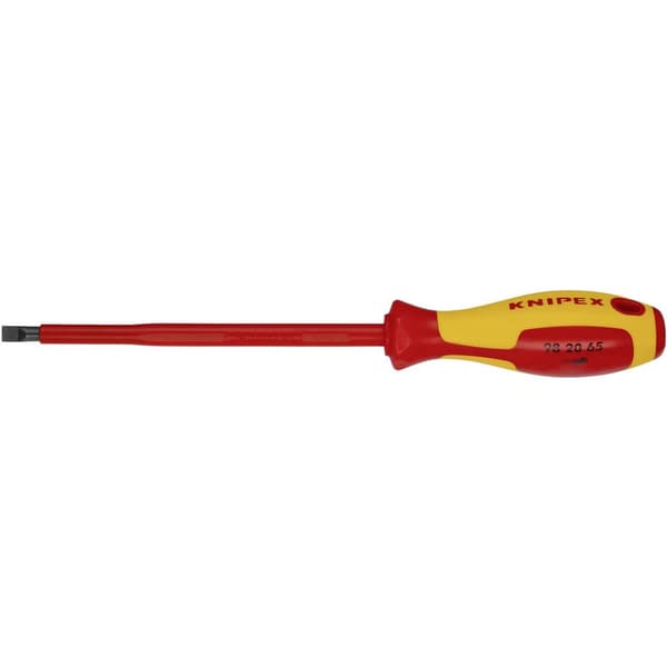 Knipex VDE VDE Spårskruvmejsel Klingbredd: 6.5 mm Klinglängd: 150 mm DIN EN 60900