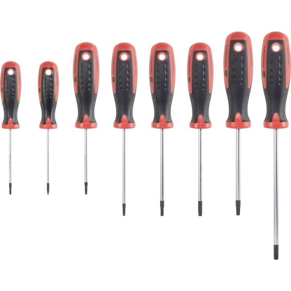 TOOLCRAFT Skruvmejsel set Verkstad 8 delar