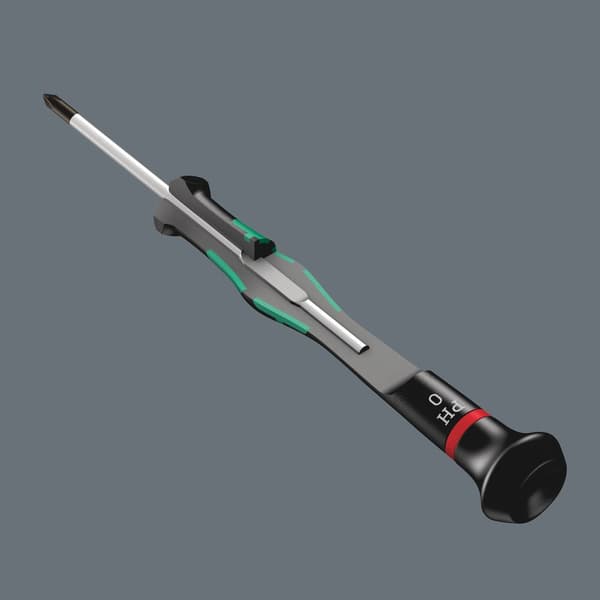 Wera 2050/6 Skruvmejsel set Elektronik och finmekanik 6 delar Spår, Stjärnspår Phillips, TORX Plus, Microstix