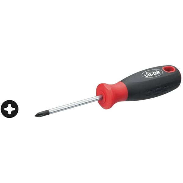 Vigor V1703 Verkstad Stjärnskruvmejsel PH 1 Klinglängd: 80 mm