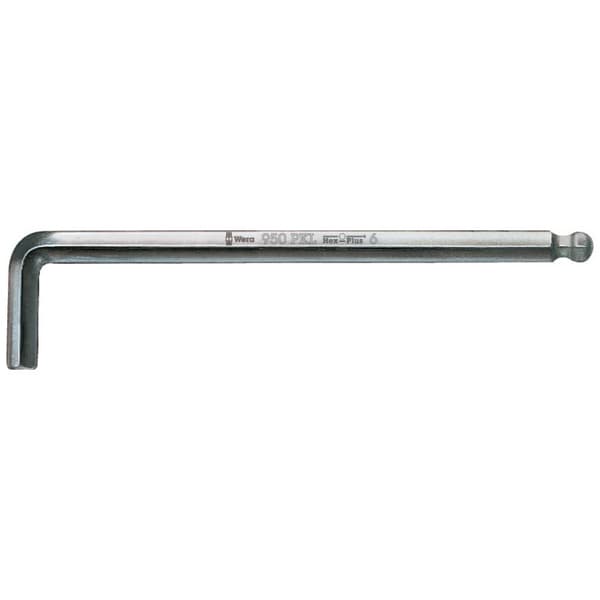 Wera 950 PKL Inner-sexkantig Vinkelskruvmejsel 6 mm