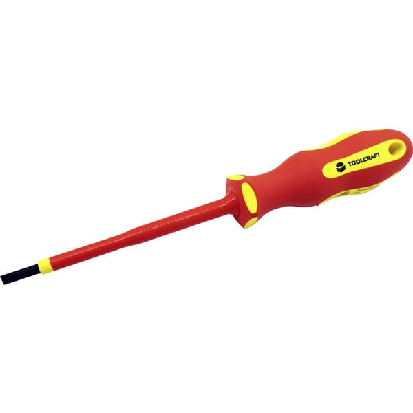 TOOLCRAFT SL 4.0 VDE, Elektronik och finmekanik, Verkstad Spårskruvmejsel Klinglängd: 100 mm