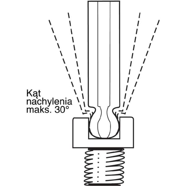 Wiha Verkstad Insexnyckel-skruvmejsel Nyckelvidd (metrisk): 5 mm Klinglängd: 200 mm Mått - Längd: 232 mm
