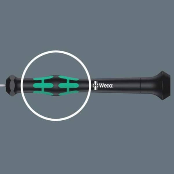 Wera 2035 Elektronik och finmekanik Spårskruvmejsel Klingbredd: 1.2 mm Klinglängd: 40 mm