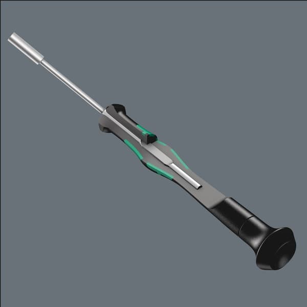 Wera 2069 Hylsskruvmejsel Elektronik och finmekanik Nyckelvidd (metrisk): 4.8 mm Nyckellängd (tum): 3/16 tum Klinglängd
