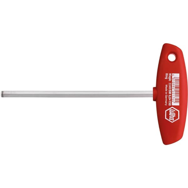 Wiha Verkstad Insexnyckel-skruvmejsel Nyckelvidd (metrisk): 5 mm Klinglängd: 150 mm Mått - Längd: 182 mm