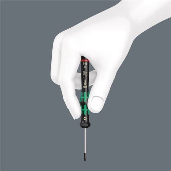 Elektronik och finmekanik Spårskruvmejsel Wera 2035 05118012001 Klingbredd: 3.5 mm Klinglängd: 80 mm