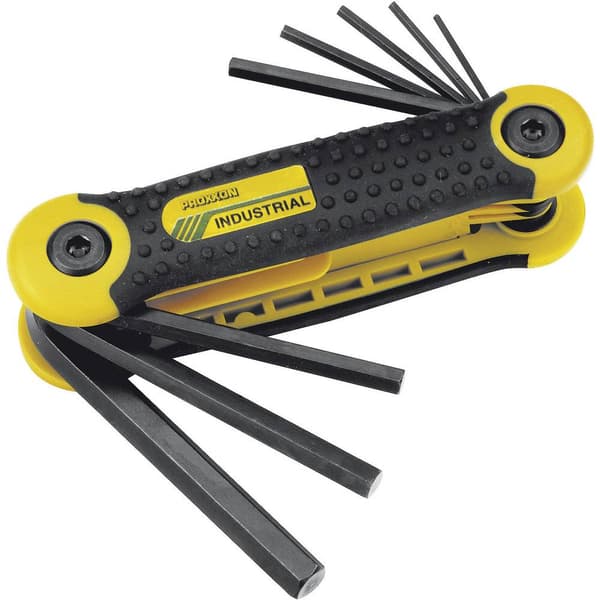 Proxxon Industrial Inner-sexkantig Vinkelskruvmejselset 1.5 mm, 2 mm, 2.5 mm, 3 mm, 4 mm, 5 mm, 6 mm, 8 mm 8 delar