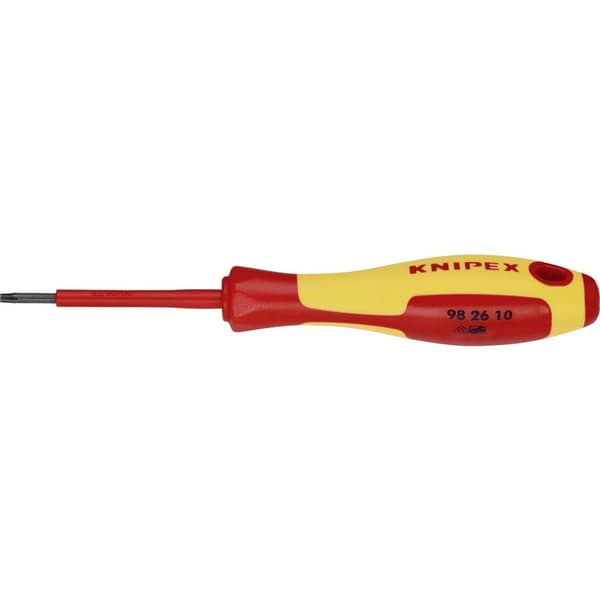 Knipex VDE Sexkantsskruvmejsel Storlek (skruvmejsel) T 10 Klinglängd: 60 mm DIN EN 60900 1 st