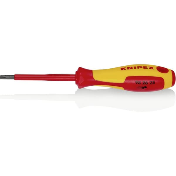 Knipex VDE Sexkantsskruvmejsel Storlek (skruvmejsel) T 25 Klinglängd: 80 mm DIN EN 60900 1 st