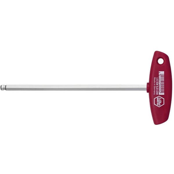 Wiha Verkstad Insexnyckel-skruvmejsel Nyckelvidd (metrisk): 4 mm Klinglängd: 150 mm Mått - Längd: 176 mm