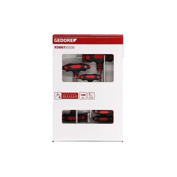 Gedore RED R38672006 Skruvmejsel set
