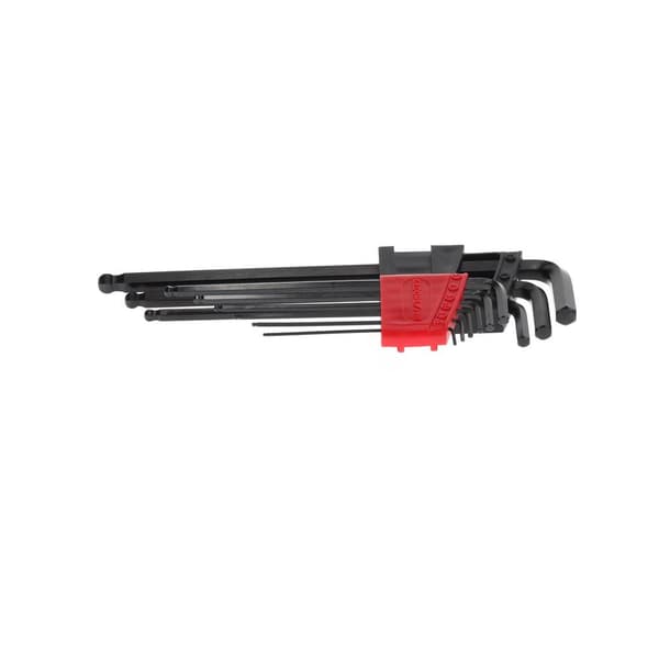 Gedore RED R36675009 Vinkelskruvmejselset 1.5 mm, 2 mm, 2.5 mm, 3 mm, 4 mm, 5 mm, 6 mm, 8 mm, 10 mm 9 delar