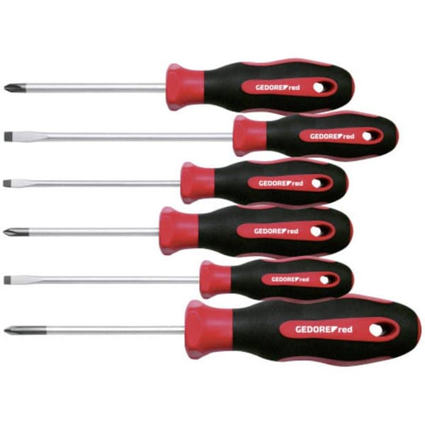 Gedore RED R38002006 Skruvmejsel set 6 delar