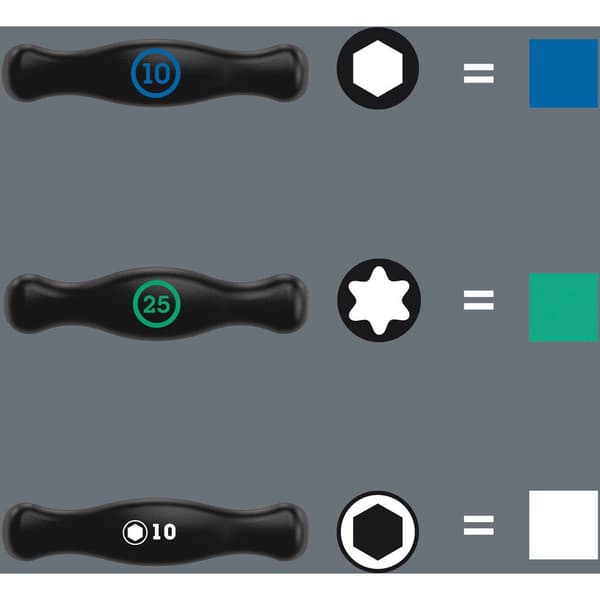 Wera 467 TORX® HF Torx-skruvmejsel Storlek (skruvmejsel) T 7 Klinglängd: 100 mm 1 st