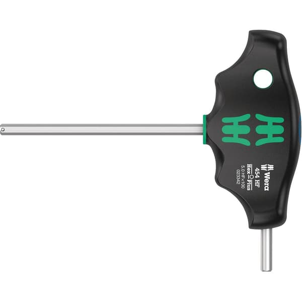 Wera 454 HF Insexnyckel-skruvmejsel Nyckelvidd (metrisk): 5 mm Klinglängd: 100 mm