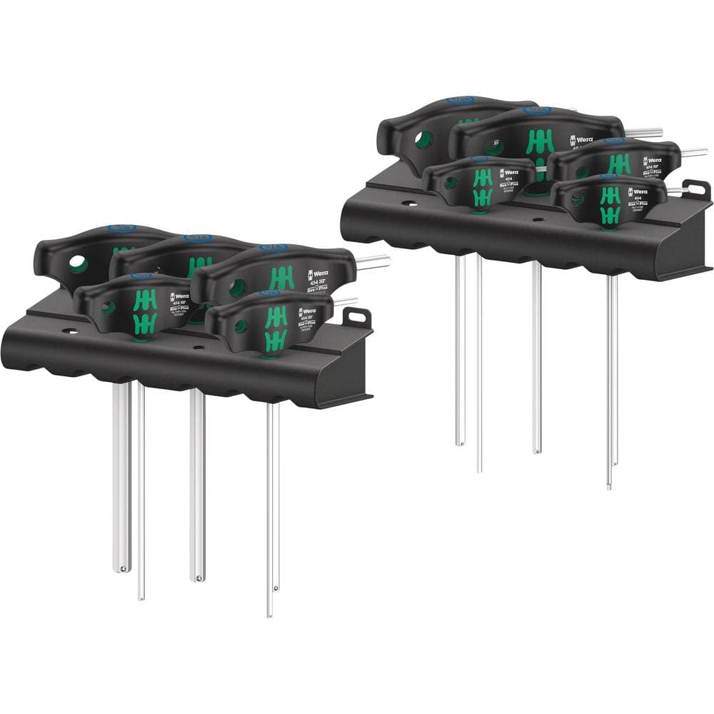 Wera 454/10 HF Set Imperial 1 Sexkantnyckel, set