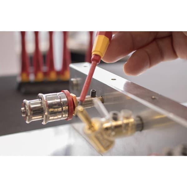 Wiha Elektriker, VDE, Elektronik och finmekanik Spårskruvmejsel Klingbredd: 2 mm Klinglängd: 50 mm
