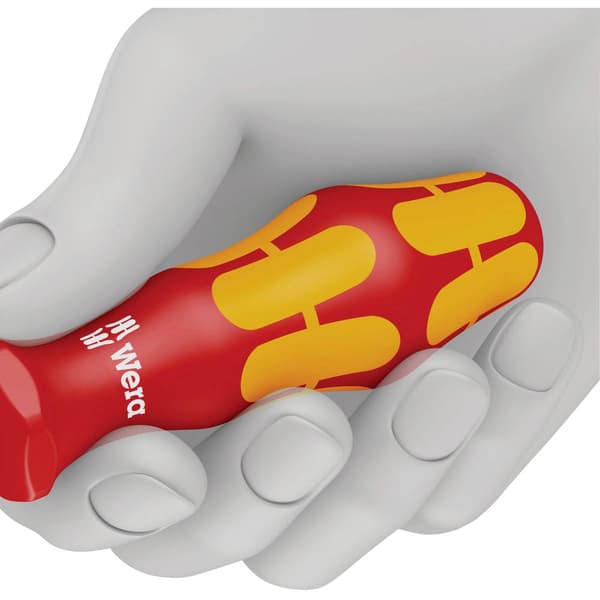 Wera Kraftform Big Pack 100 Skruvmejsel set VDE 14 delar Spår, Stjärnspår Phillips, TORX, Stjärnspår Pozidriv
