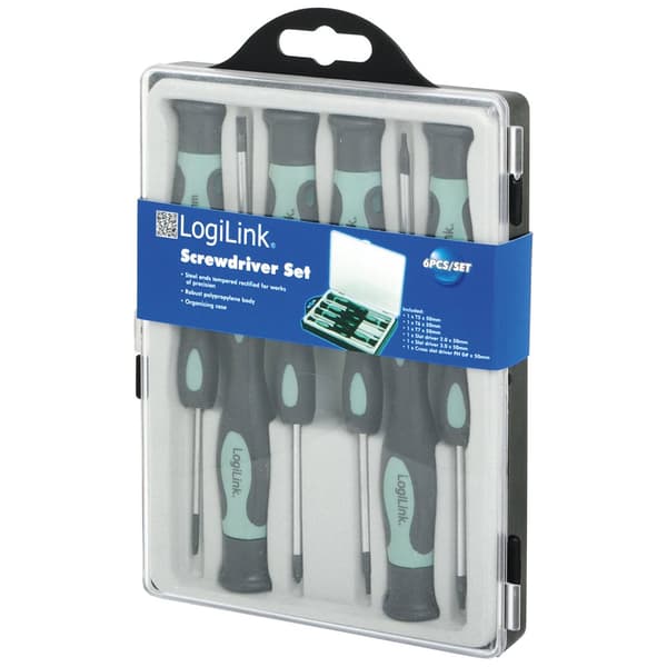 LogiLink Precision T / - / + skruetrækkersæt