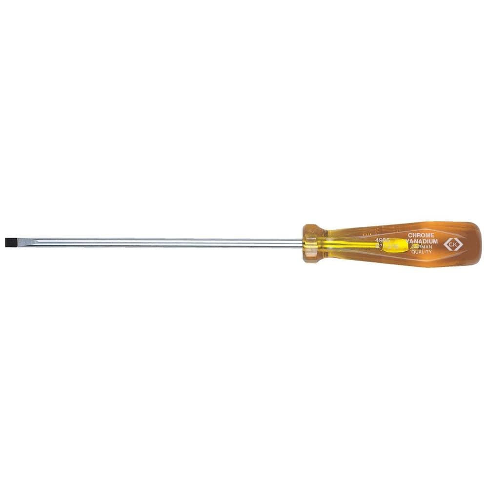 Elektriker Spårskruvmejsel C.K Klingbredd: 6 mm Klinglängd: 300 mm DIN 5264, DIN ISO 2380-2