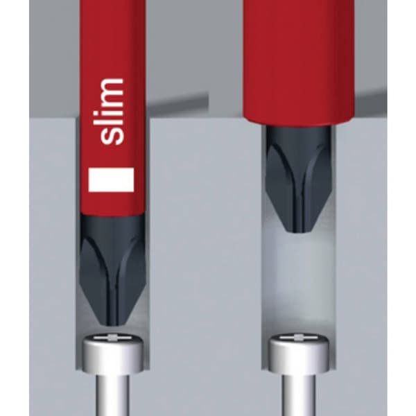 Wiha VDE Inner-TORX Utbytbar blad T 10 75 mm Passar till Wiha Torque